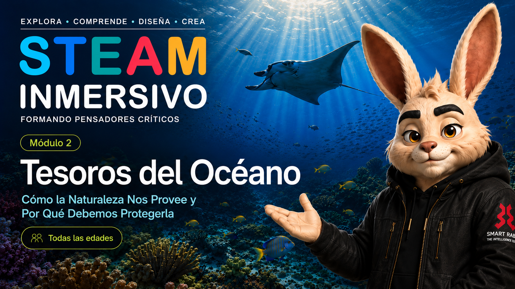 Lámina del programa Tesoros del Océano